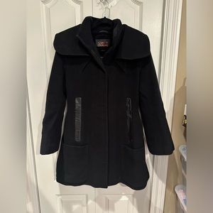 EUC mackage wool blend coat